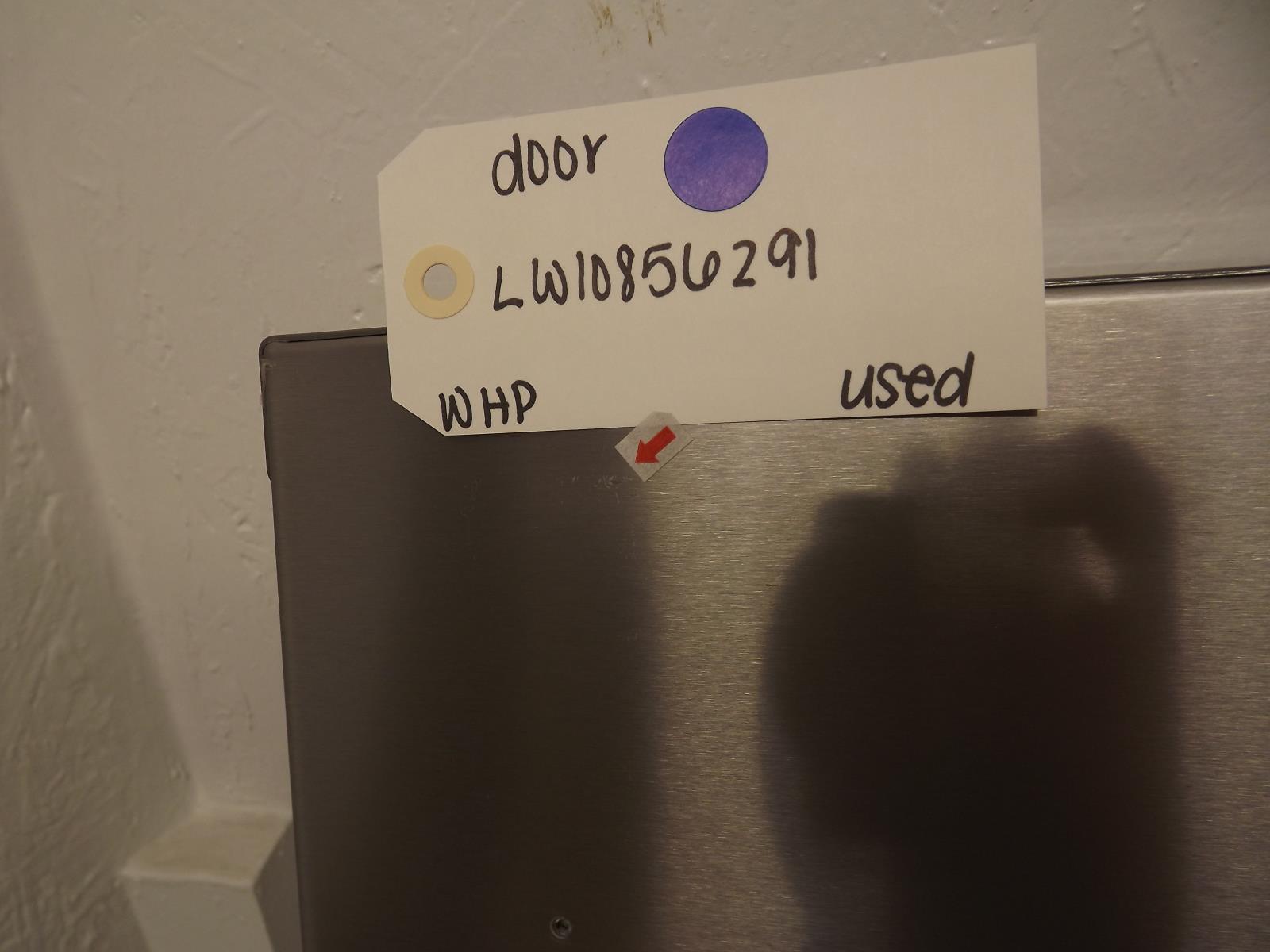 Whirlpool Refrigerator LW10856291 Door Used Whirlpool Refrigerator LW10856291 Door Used